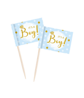 It'S A Boy Cupcake Prikkers